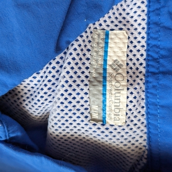 Columbia PFG Blue Button Down Shirt M - Picture 4 of 5